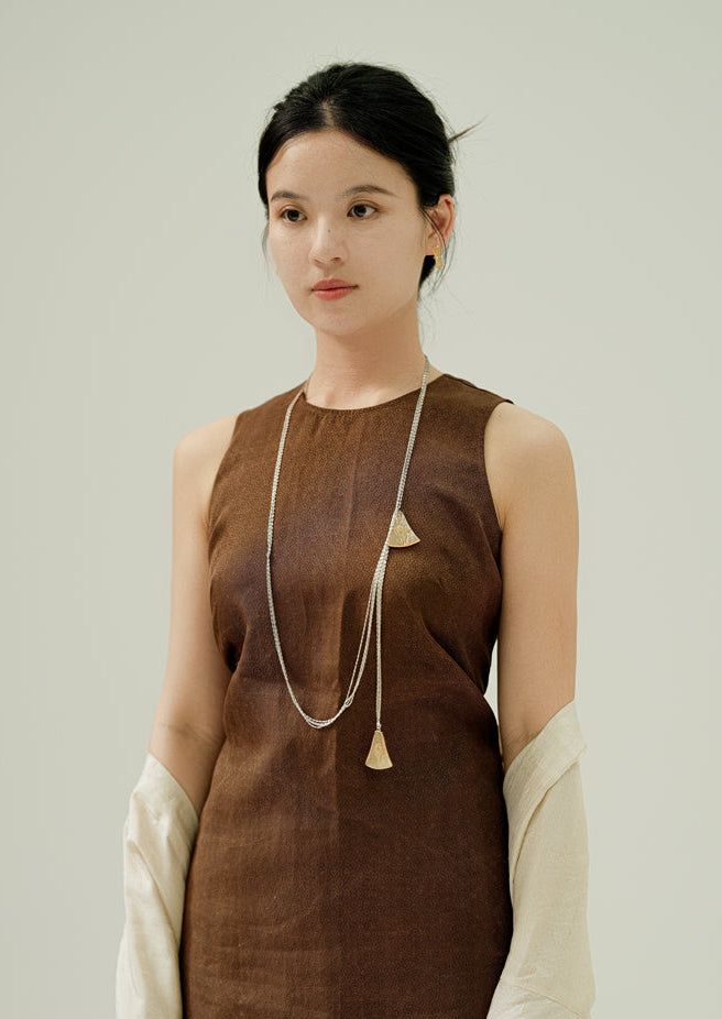 UNIGANCE.Z CALABASH VINE NECKLACE  |  TROVE & TONE
