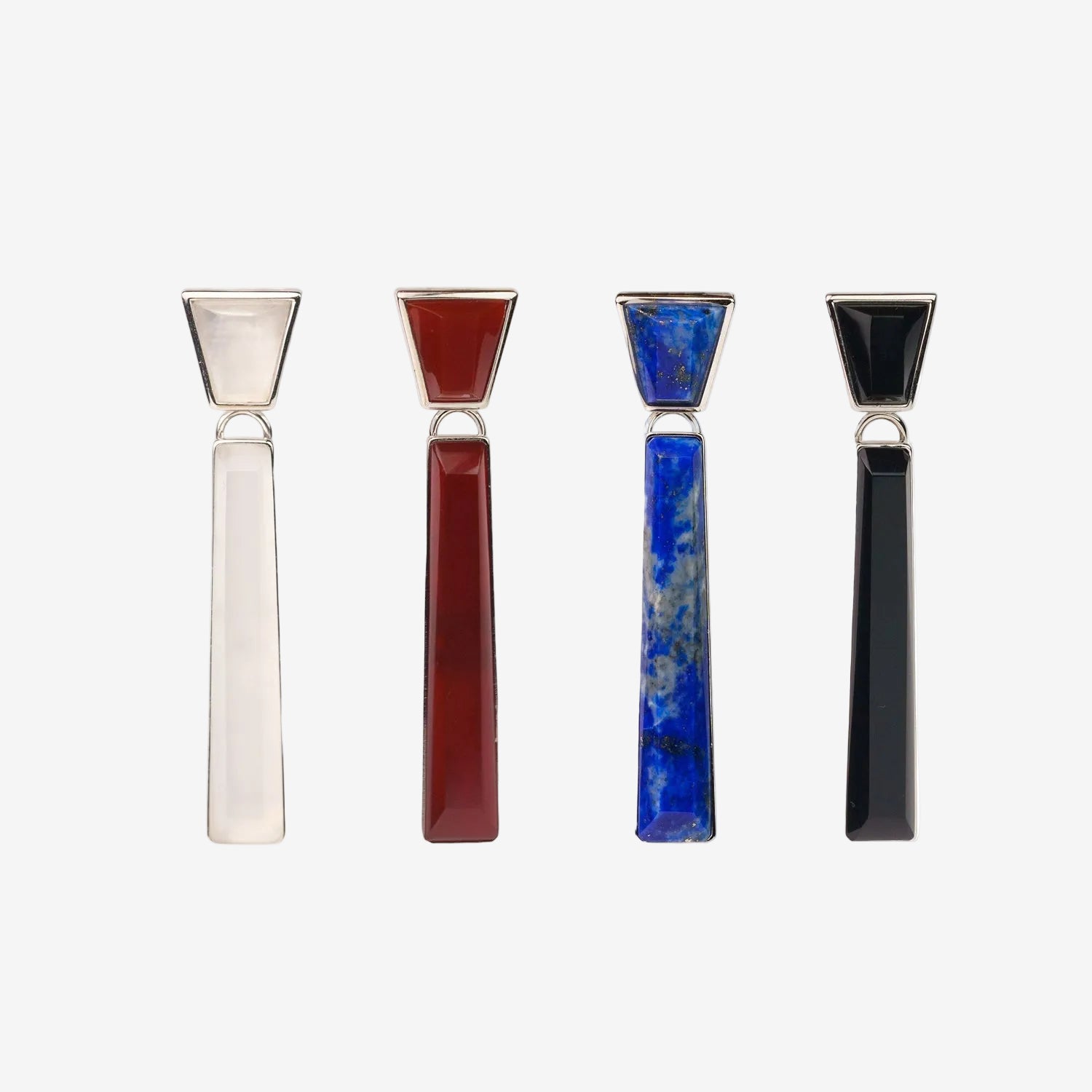 Aesth & Util PILLAR MULTIWAY PENDANT STUD EARRINGS  |  TROVE & TONE