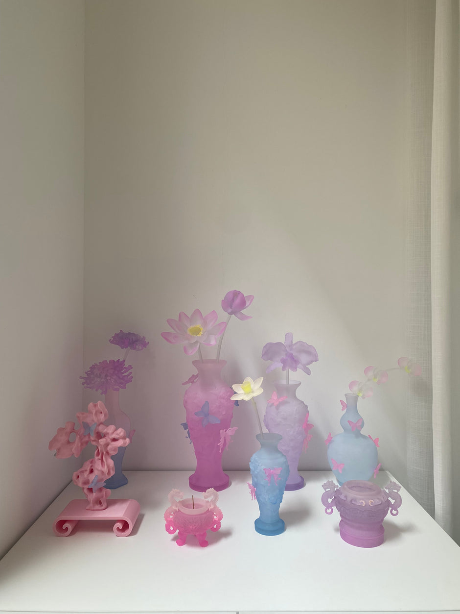 livarié flower ORCHID STEM PINK  |  TROVE & TONE
