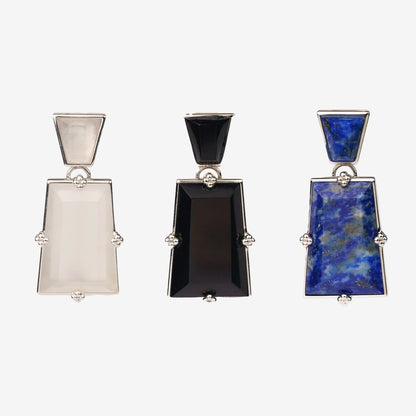 Aesth & Util FRAME MULTIWAY PENDANT STUD EARRINGS  |  TROVE & TONE