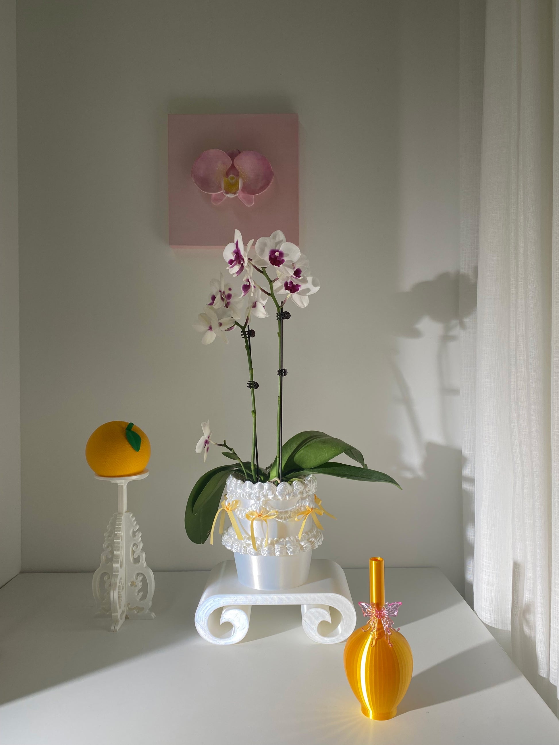 livarié flower Golden Bead Mini Vase  |  TROVE & TONE