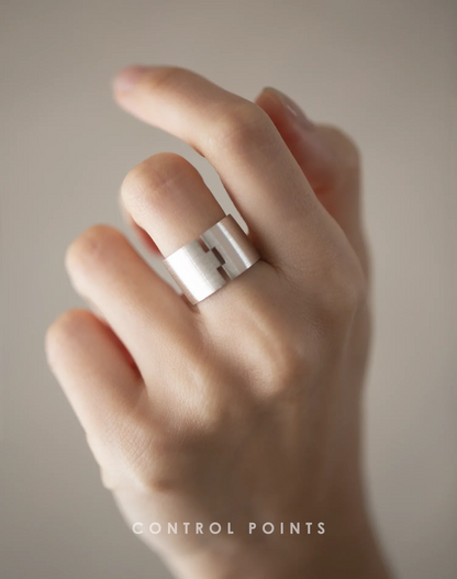 TROVE & TONE INTERLOCKING CLICK RING  |  TROVE & TONE