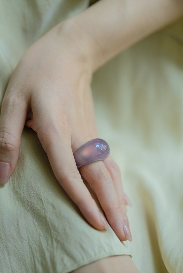 UNIGANCE.Z PURPLE BAUHINIA RING  |  TROVE & TONE
