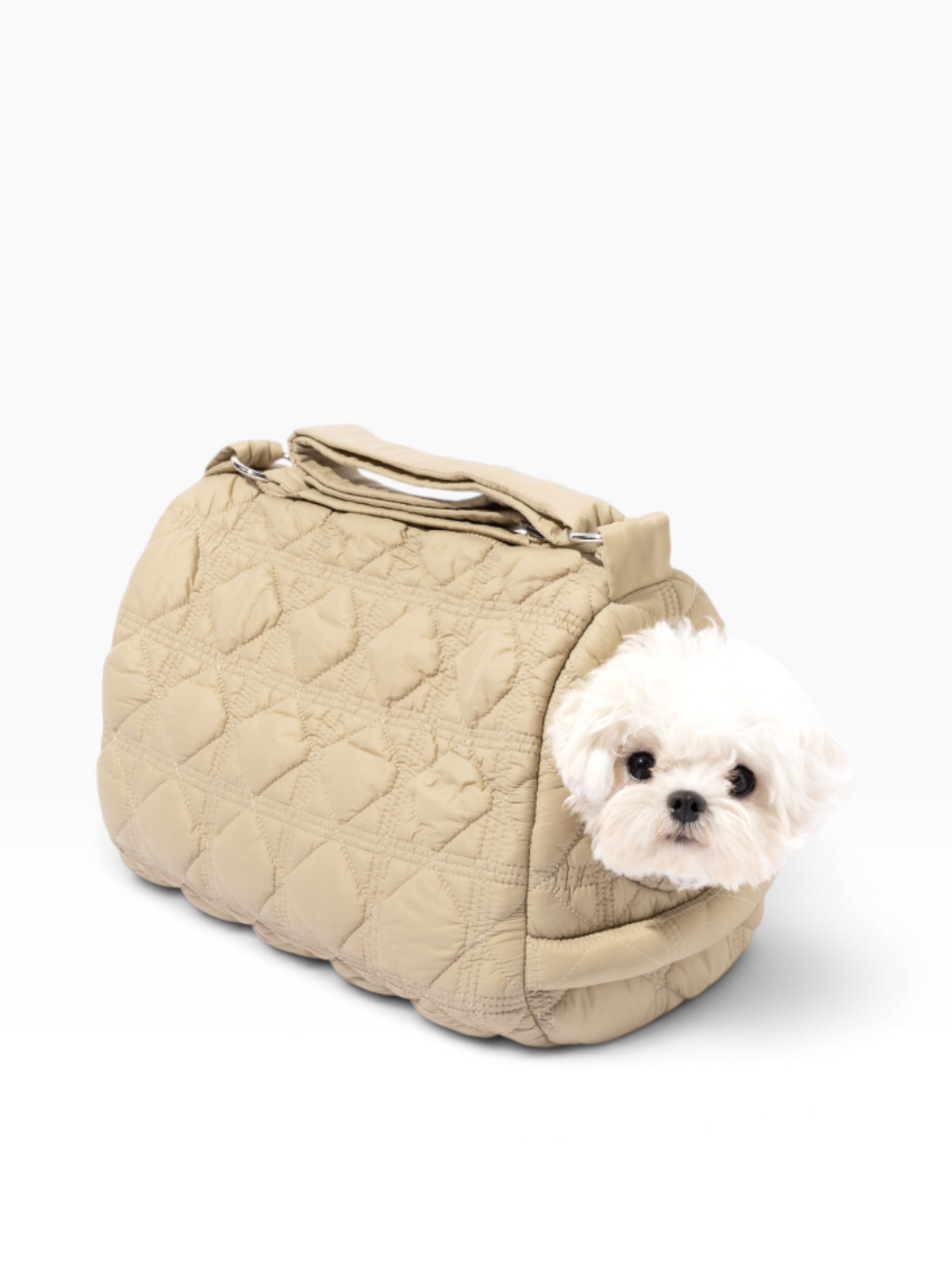 BARREL PUFFER PET CARRIER BAG