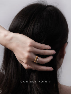 CONTROL POINTS REVOLVE CONCAVE RING  |  TROVE & TONE