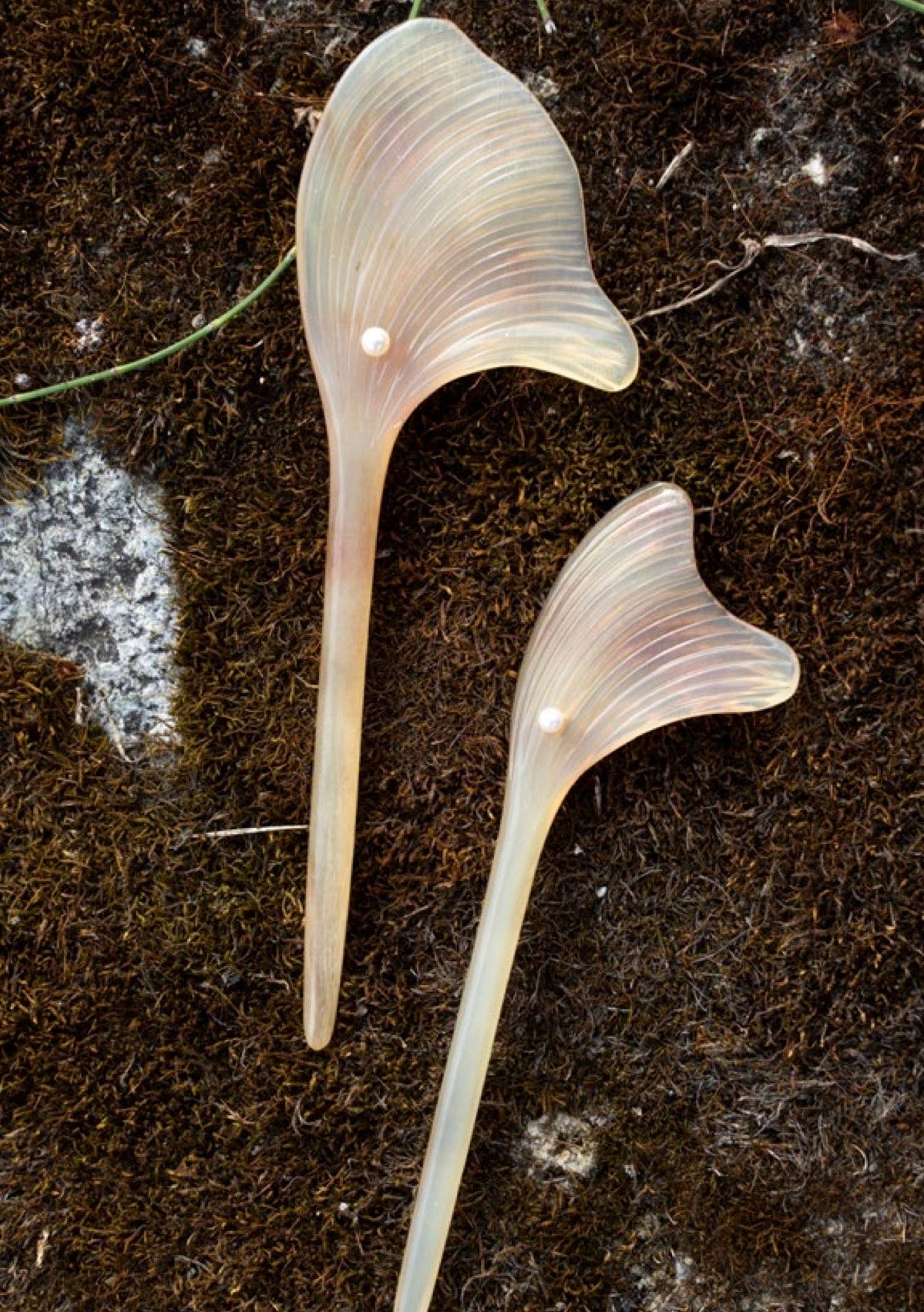UNIGANCE.Z GINKGO LEAF HAIRPIN  |  TROVE & TONE