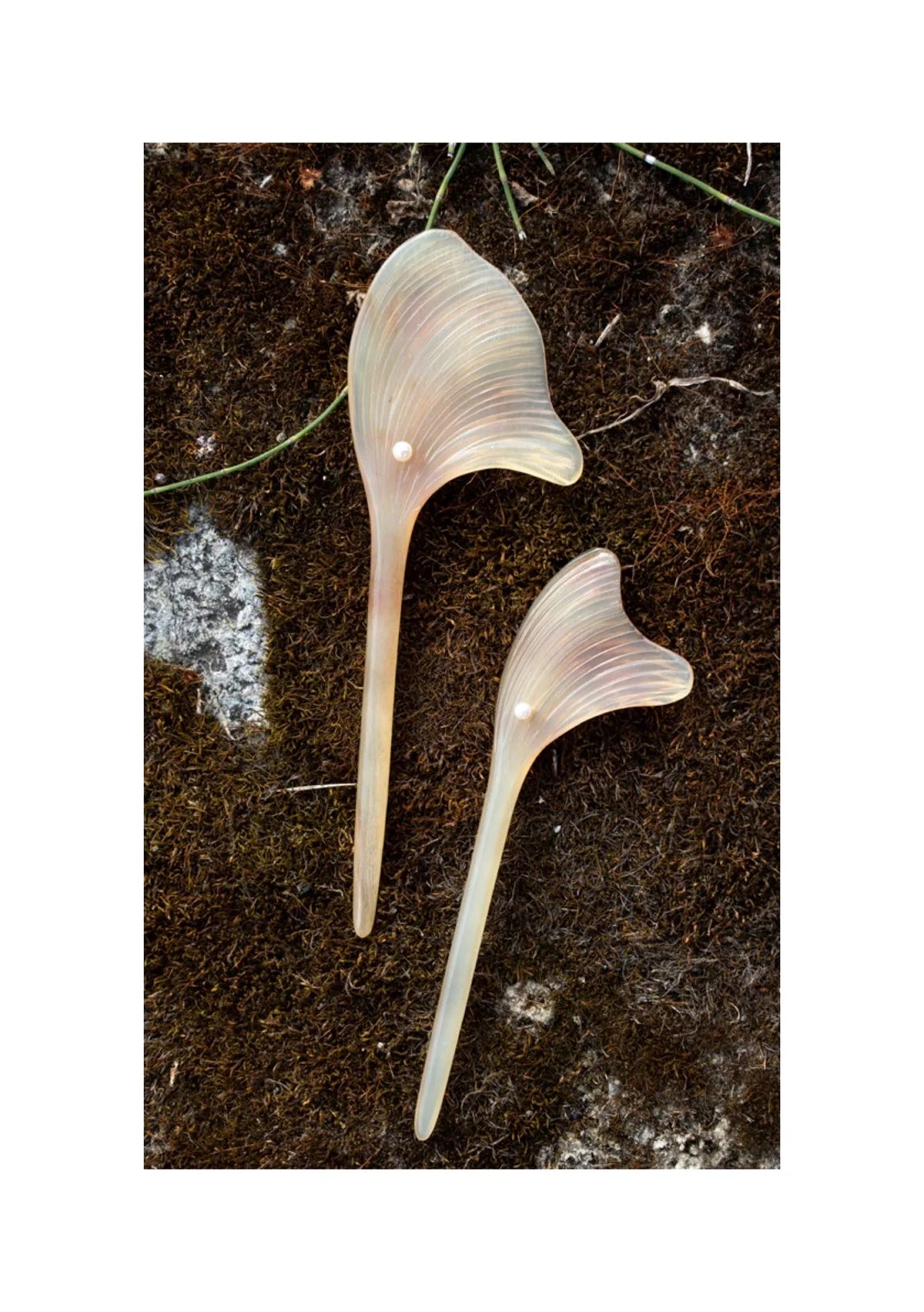 UNIGANCE.Z GINKGO LEAF HAIRPIN  |  TROVE & TONE