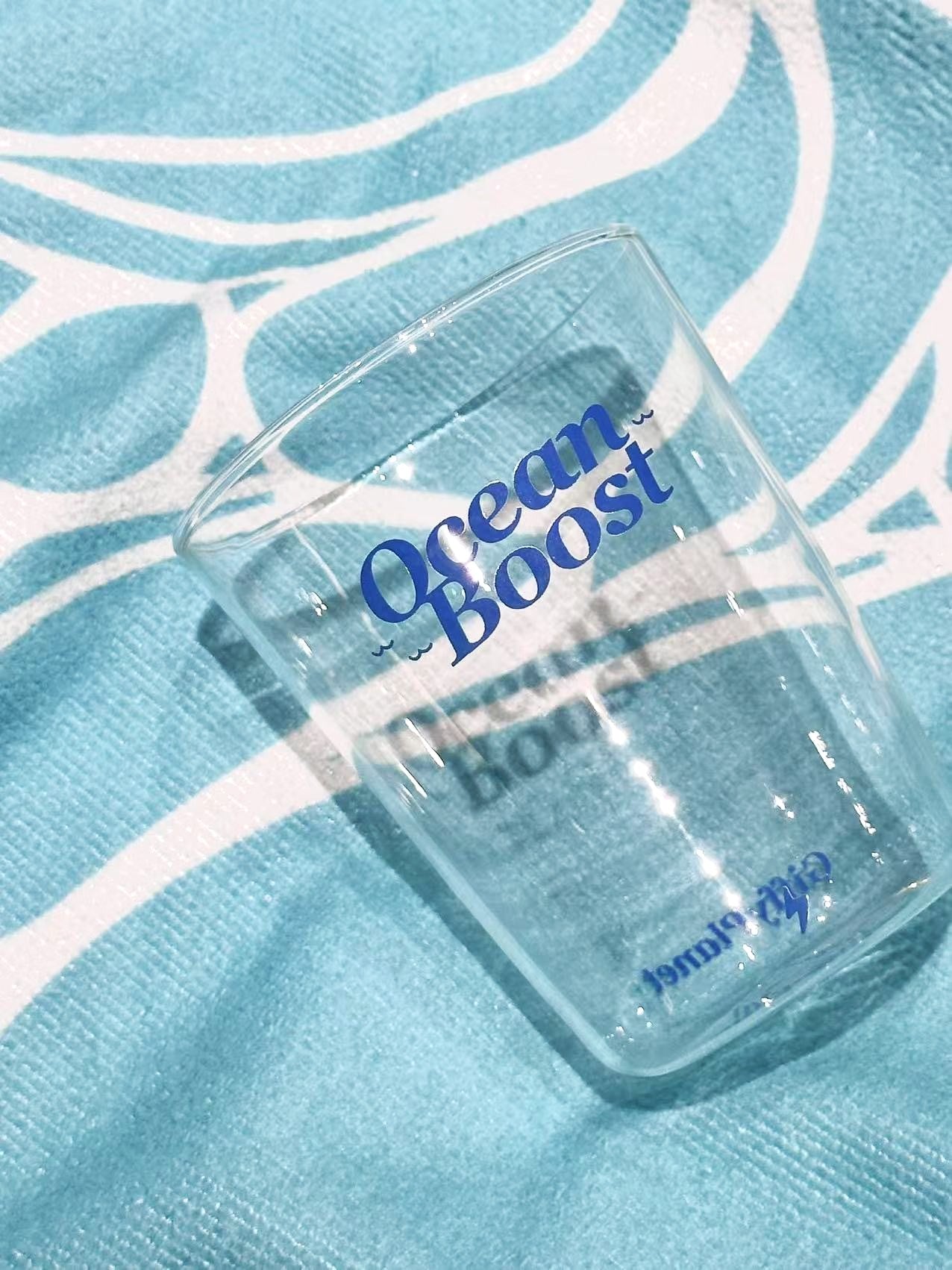 GiffyPlanet OCEAN BOOST GLASS CUP  |  TROVE & TONE