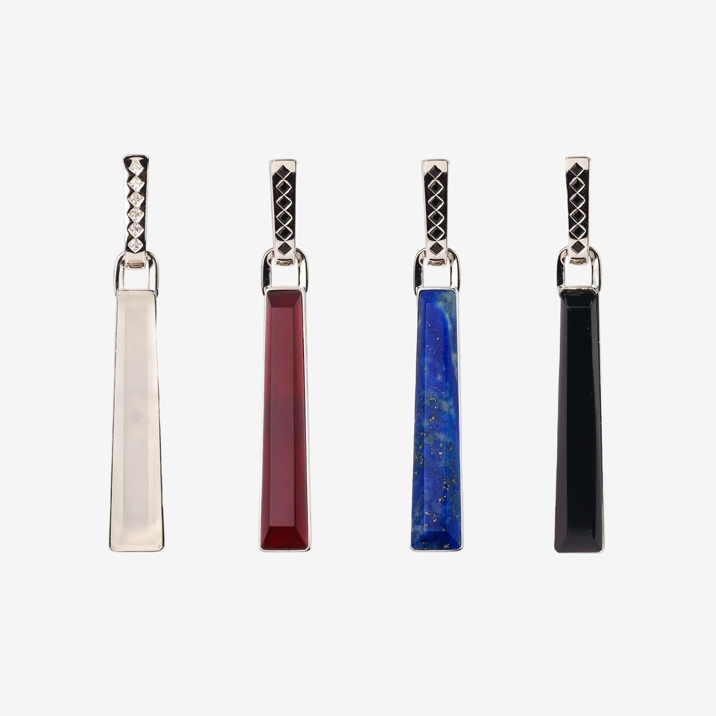 Aesth & Util PILLAR MULTIWAY PENDANT HOOP EARRINGS  |  TROVE & TONE
