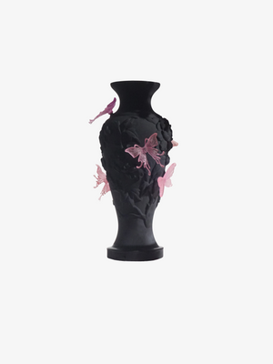 livarié flower BLACK PAPILLON VIF VASE  |  TROVE & TONE