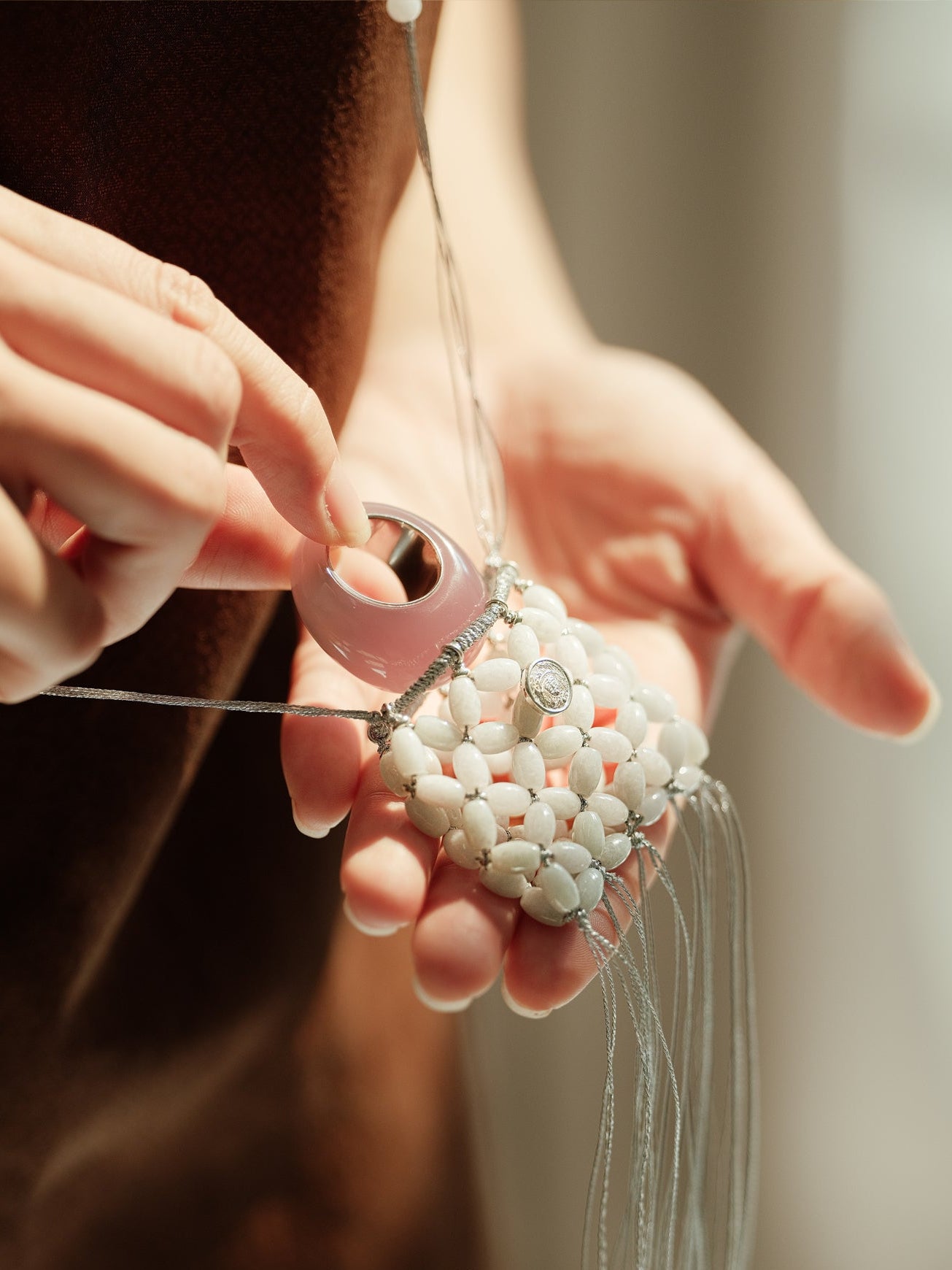 UNIGANCE.Z LUOYU POUCH NECKLACE  |  TROVE & TONE