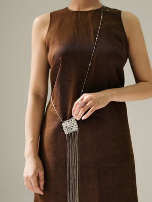 UNIGANCE.Z LUOYU POUCH NECKLACE  |  TROVE & TONE