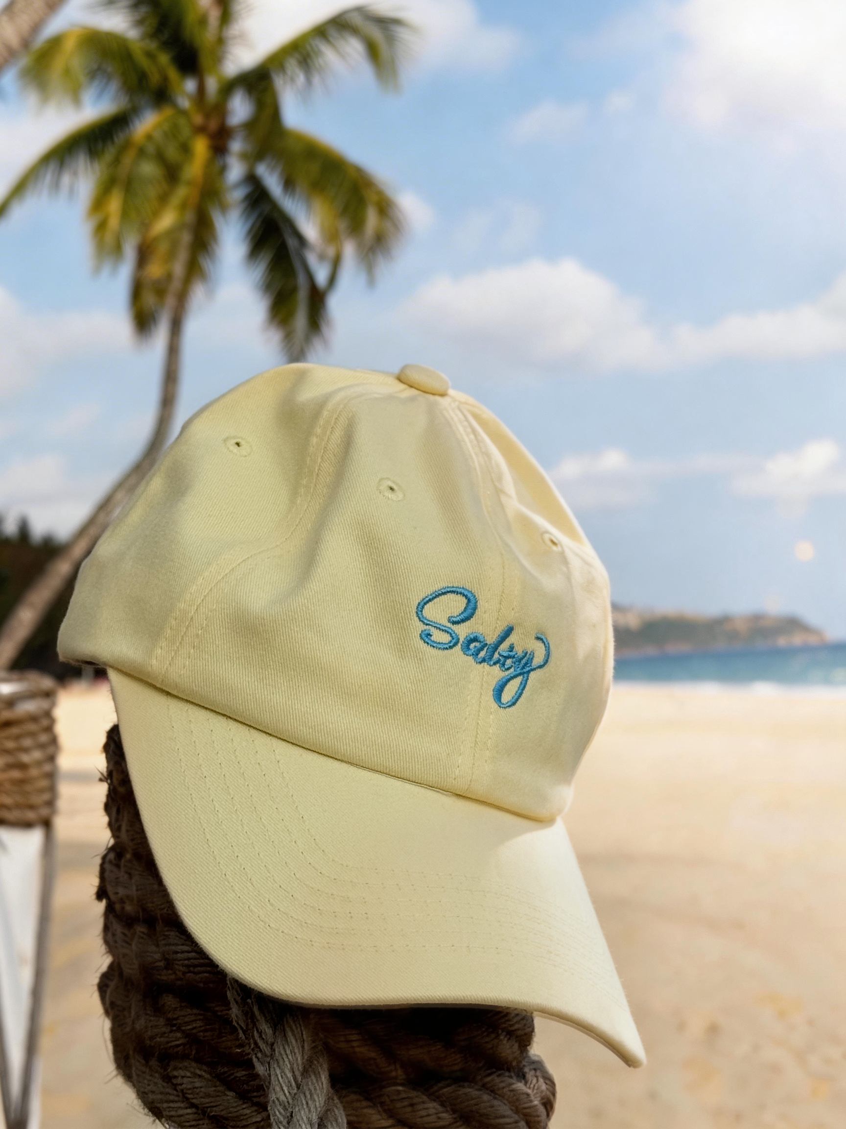 TROVE & TONE SALTY LIGHT YELLOW CAP  |  TROVE & TONE