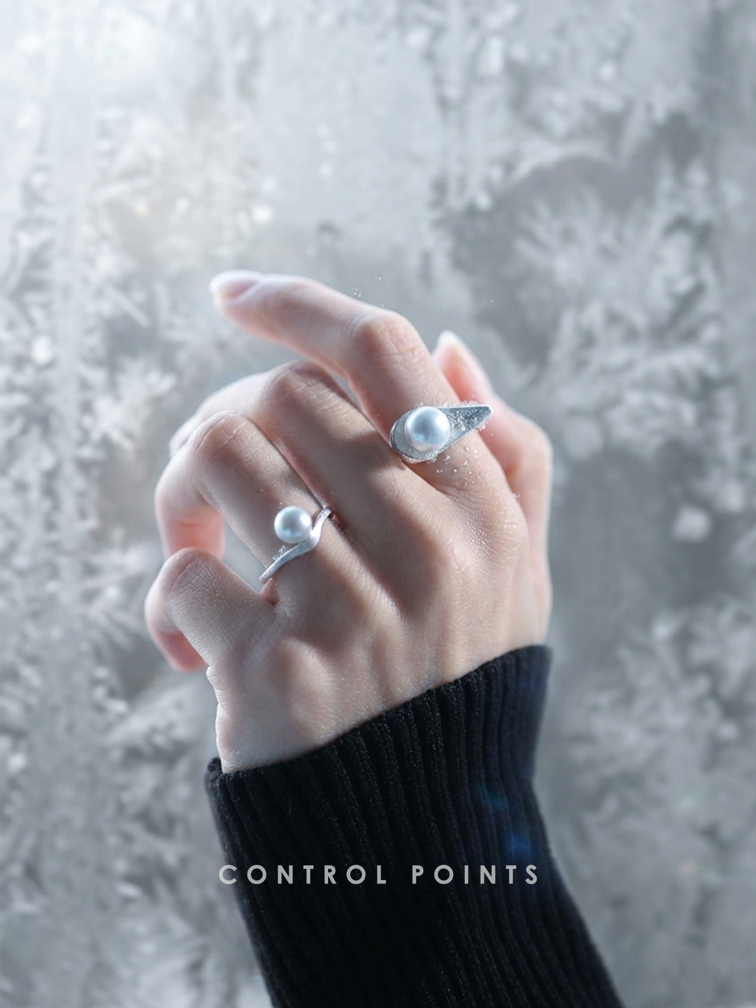 CONTROL POINTS FLOATING PEARL RING  |  TROVE & TONE