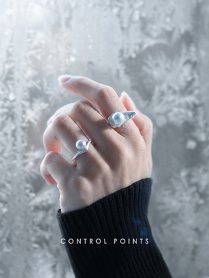 CONTROL POINTS FLOATING PEARL RING  |  TROVE & TONE