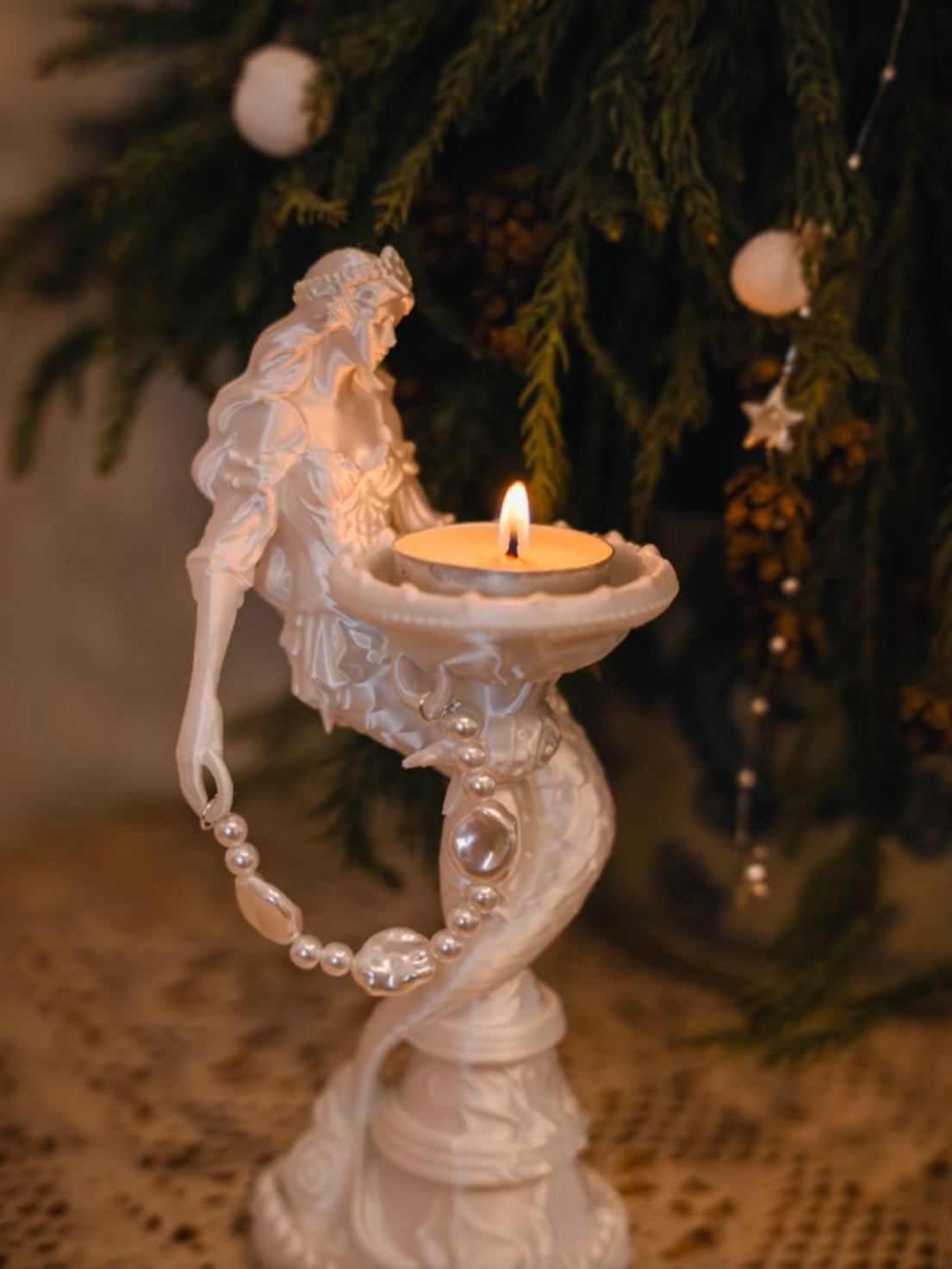 PLA MERMAID CANDLE HOLDER