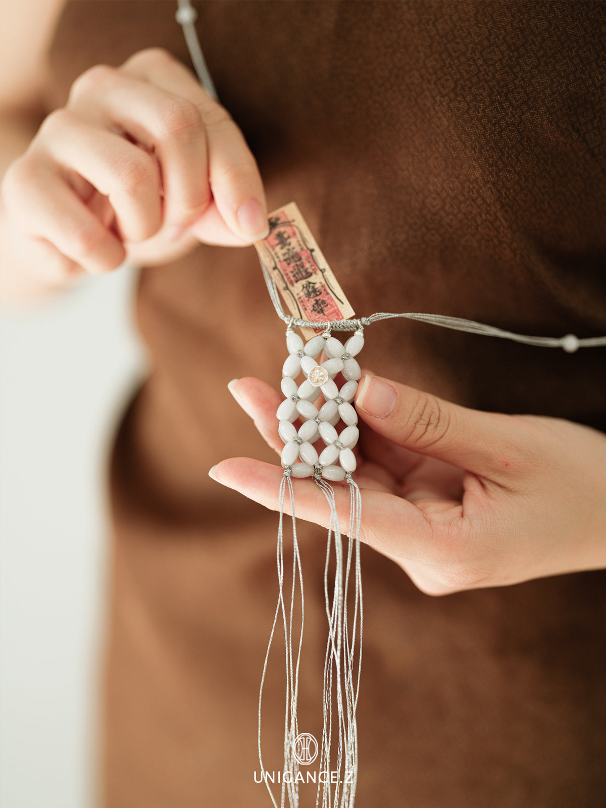 UNIGANCE.Z YUAN POUCH NECKLACE  |  TROVE & TONE