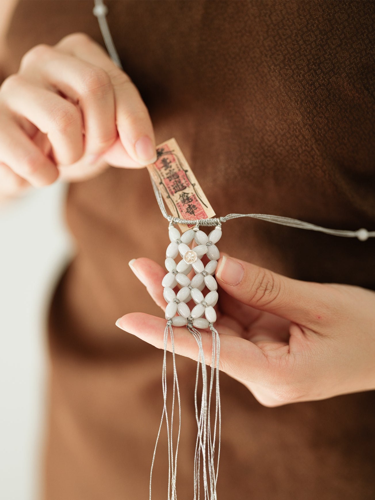 UNIGANCE.Z YUAN POUCH NECKLACE  |  TROVE & TONE