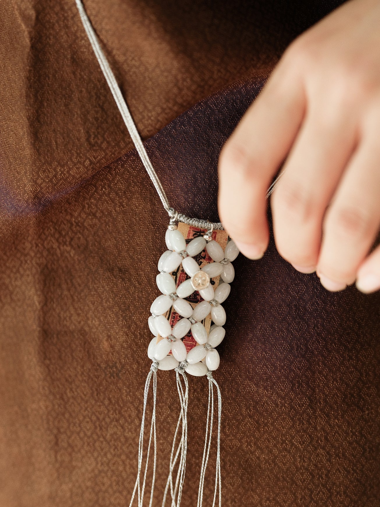 UNIGANCE.Z YUAN POUCH NECKLACE  |  TROVE & TONE