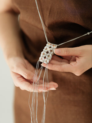 UNIGANCE.Z YUAN POUCH NECKLACE  |  TROVE & TONE