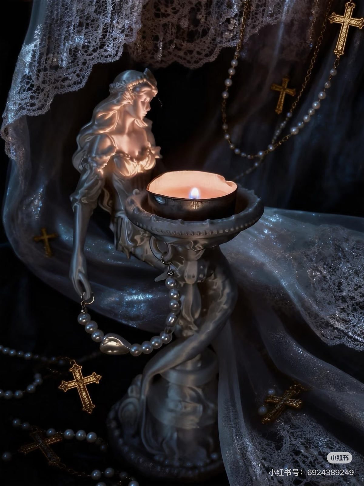 PLA MERMAID CANDLE HOLDER