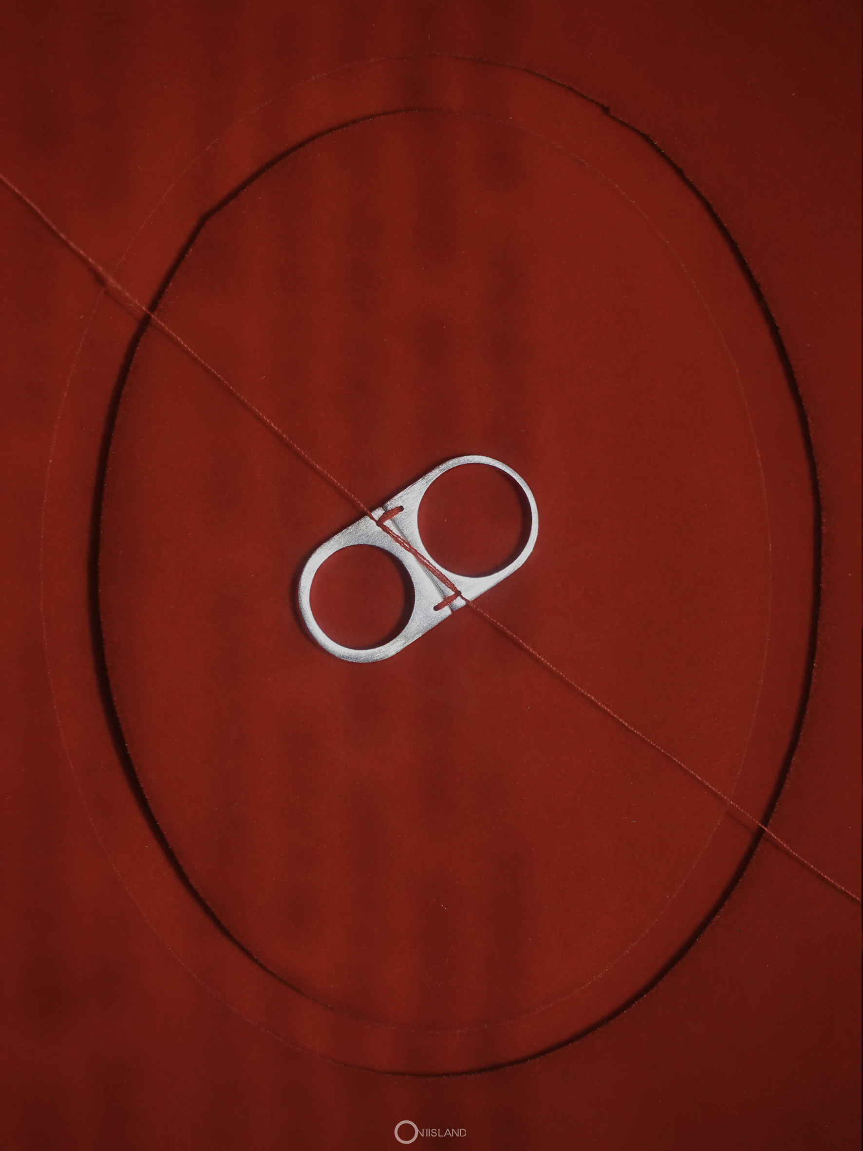  ON IISLAND CAPSULE COUPLE RING - CONCAVE |  TROVE & TONE