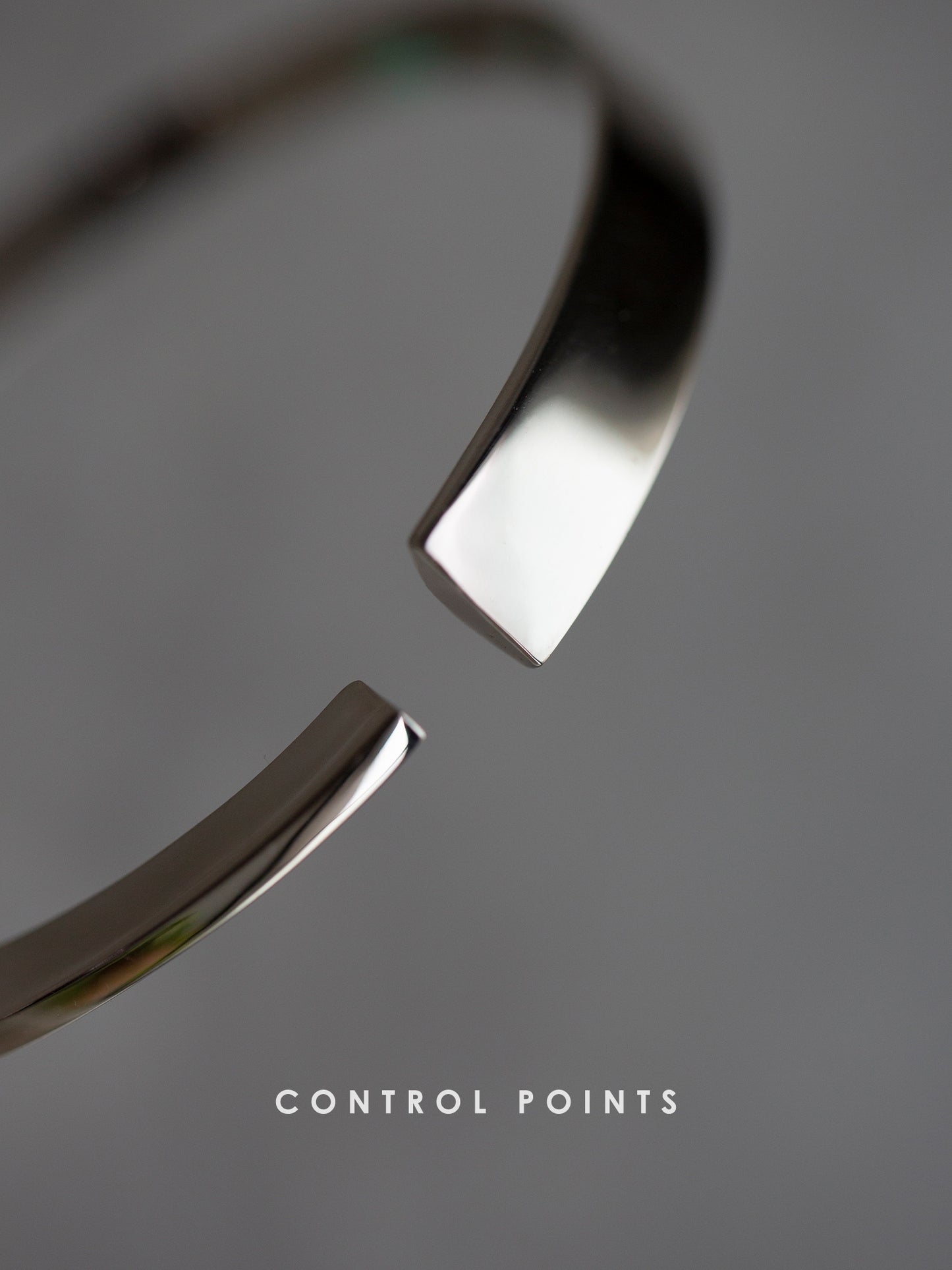 CONTROL POINTS Asymmetric Mobius Loop Cuff  |  TROVE & TONE