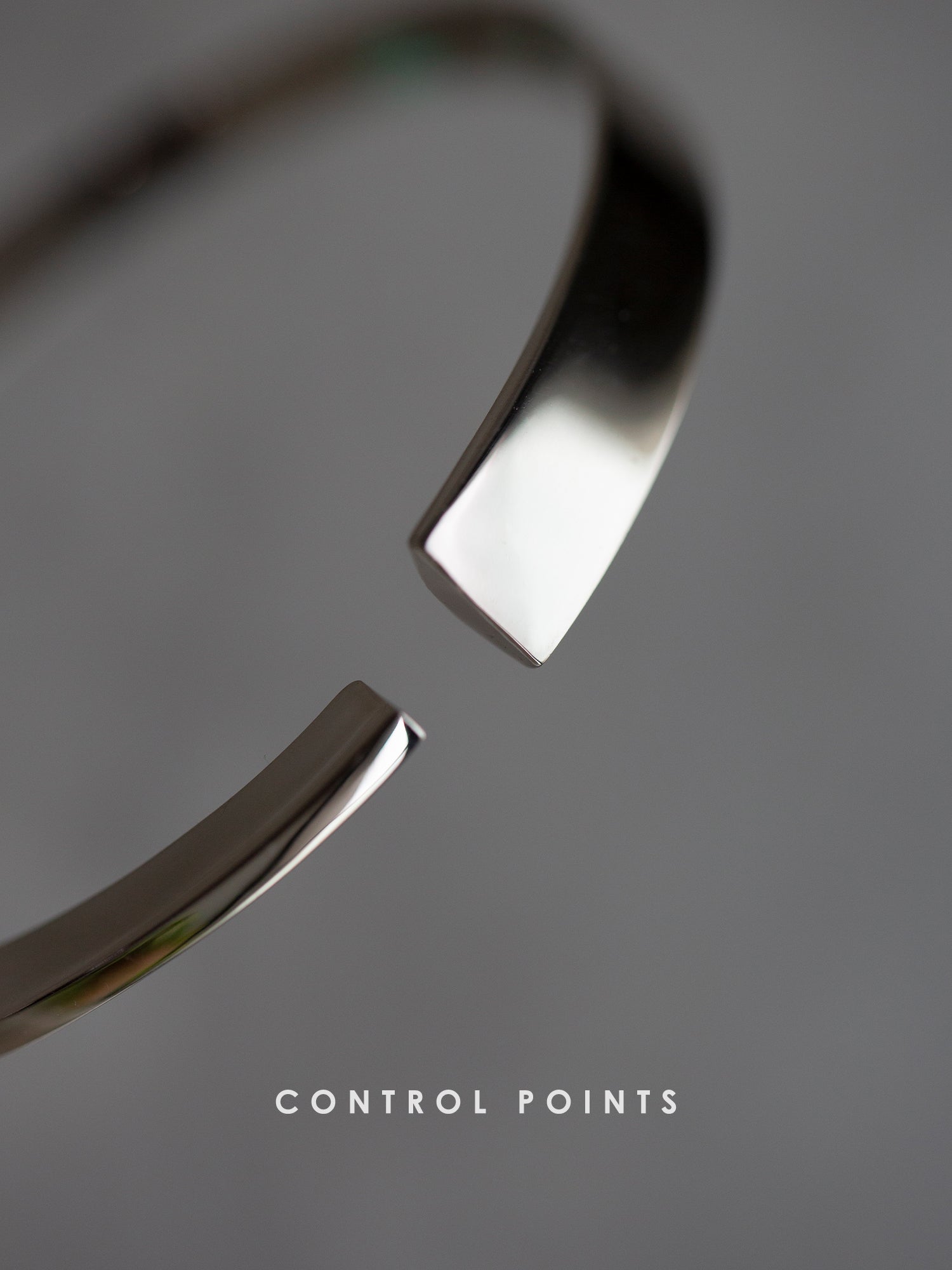 CONTROL POINTS Asymmetric Mobius Loop Cuff  |  TROVE & TONE