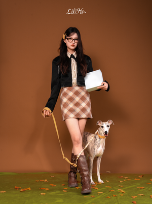 NORDIC AUTUMN LEATHER PET LEASH