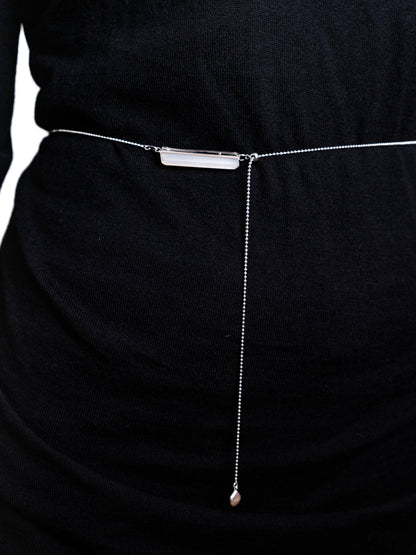  AESTH & UTIL ADJUSTABLE SILVER MULTI-WAY CHAIN |  TROVE & TONE