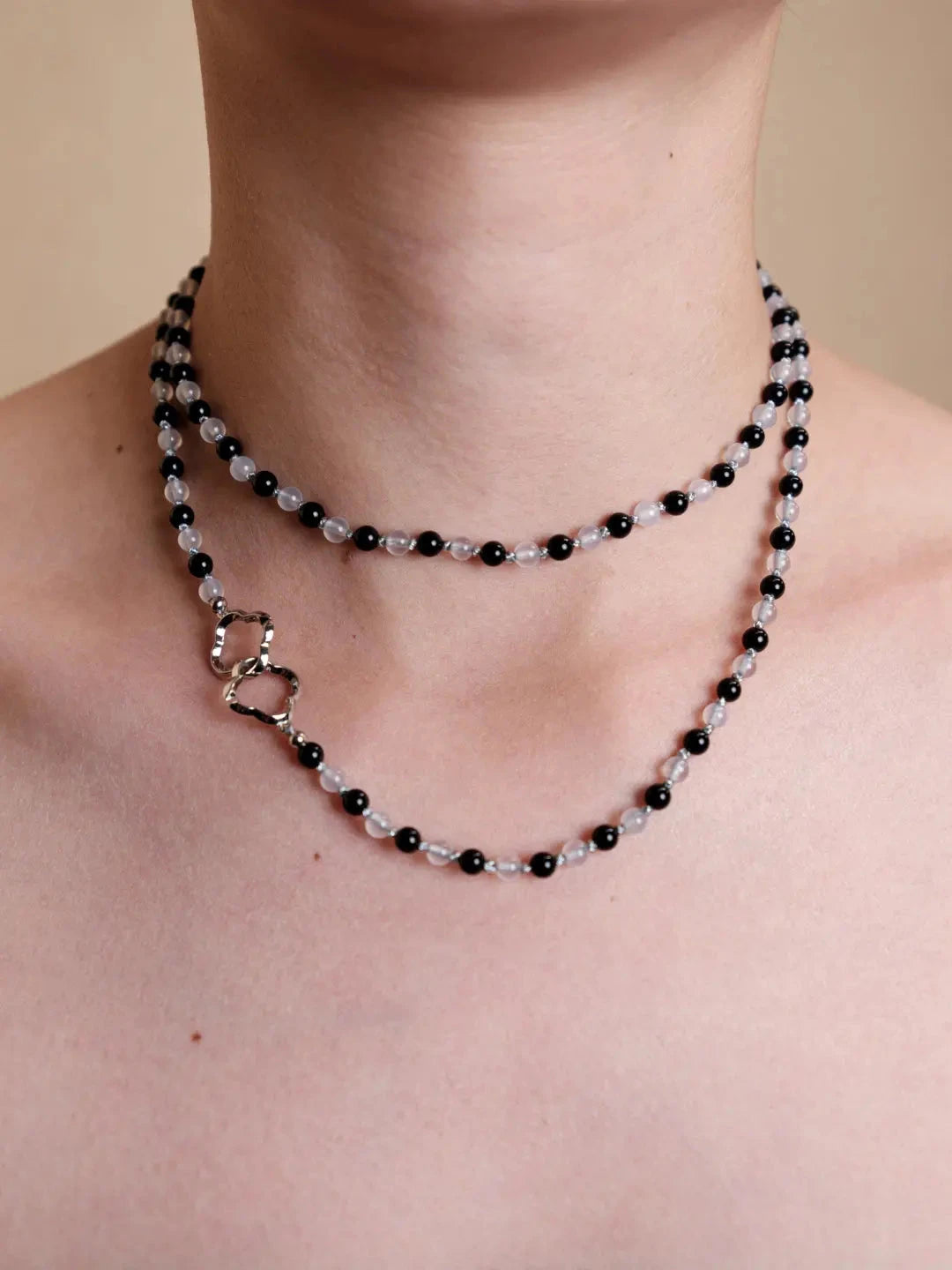  AESTH & UTIL AGATE CHALCEDONY MULTI-WAY CHAIN |  TROVE & TONE