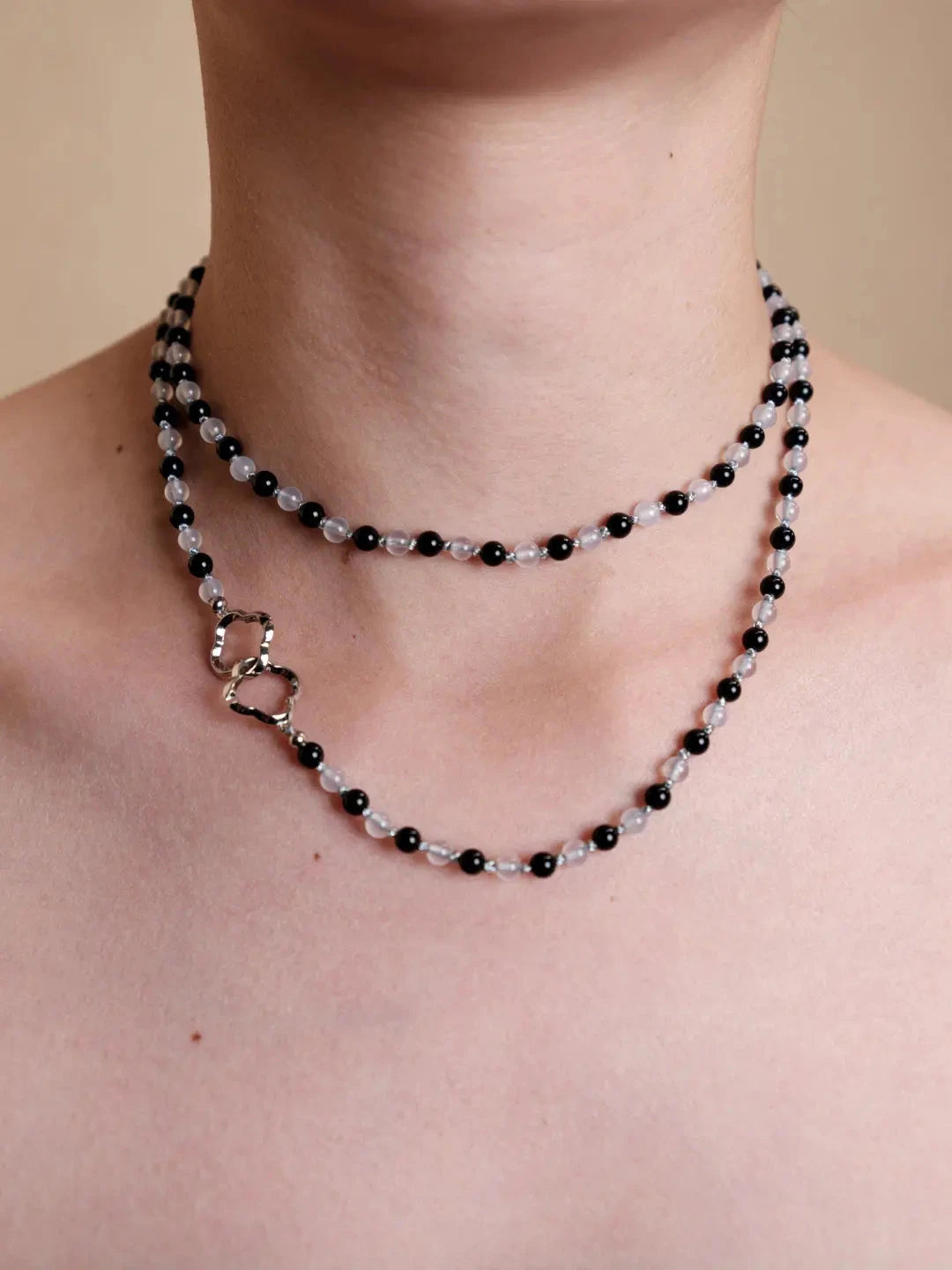  AESTH & UTIL AGATE CHALCEDONY MULTIWAY CHAIN |  TROVE & TONE