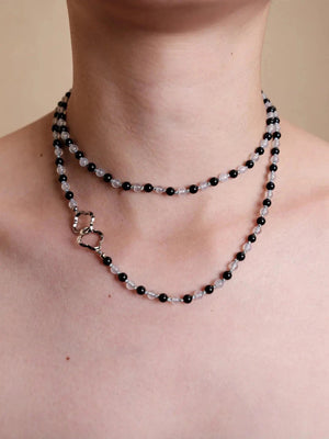  AESTH & UTIL AGATE CHALCEDONY MULTIWAY CHAIN |  TROVE & TONE