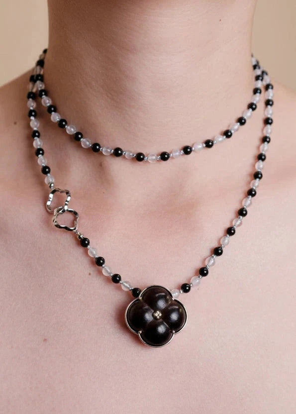  AESTH & UTIL AGATE CHALCEDONY MULTIWAY CHAIN |  TROVE & TONE