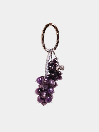  AESTH & UTIL AMETHYST GRAPE MULTIWAY BAG CHARM |  TROVE & TONE