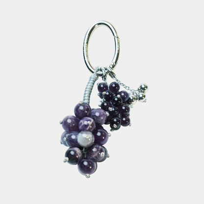  AESTH & UTIL AMETHYST GRAPE MULTIWAY BAG CHARM |  TROVE & TONE