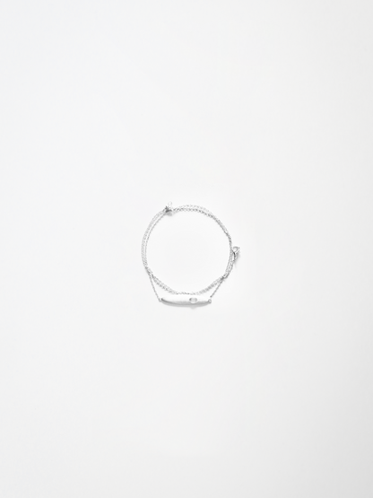  ON IISLAND CONVERTIBLE OVAL GEMSTONE CHAIN |  TROVE & TONE