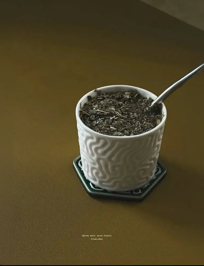  StudioRan CORAL 01 CERAMIC COFFEE CUP |  TROVE & TONE