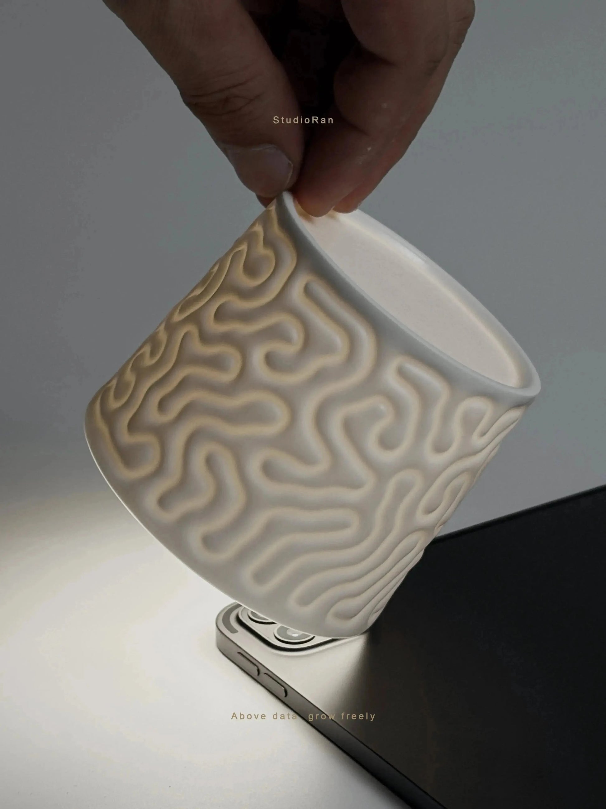  StudioRan CORAL 01 CERAMIC COFFEE CUP |  TROVE & TONE