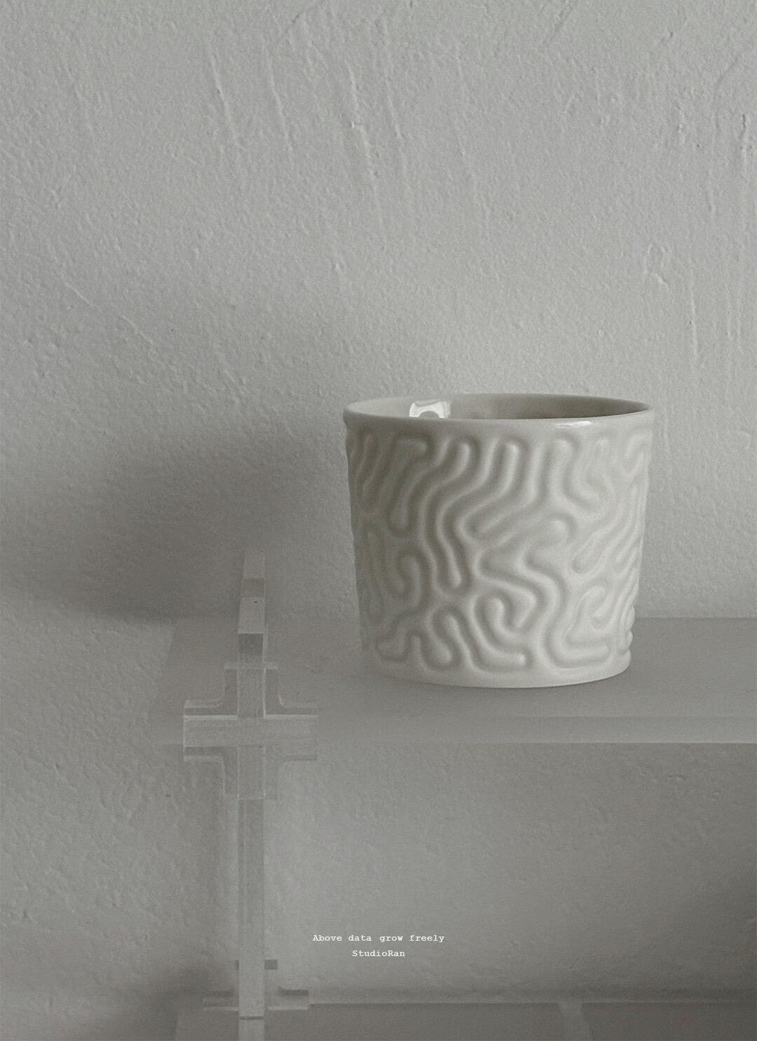  StudioRan CORAL 01 CERAMIC COFFEE CUP |  TROVE & TONE