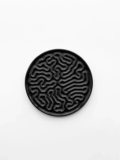  StudioRan CORAL 02 ROUND CERAMIC COASTERS |  TROVE & TONE