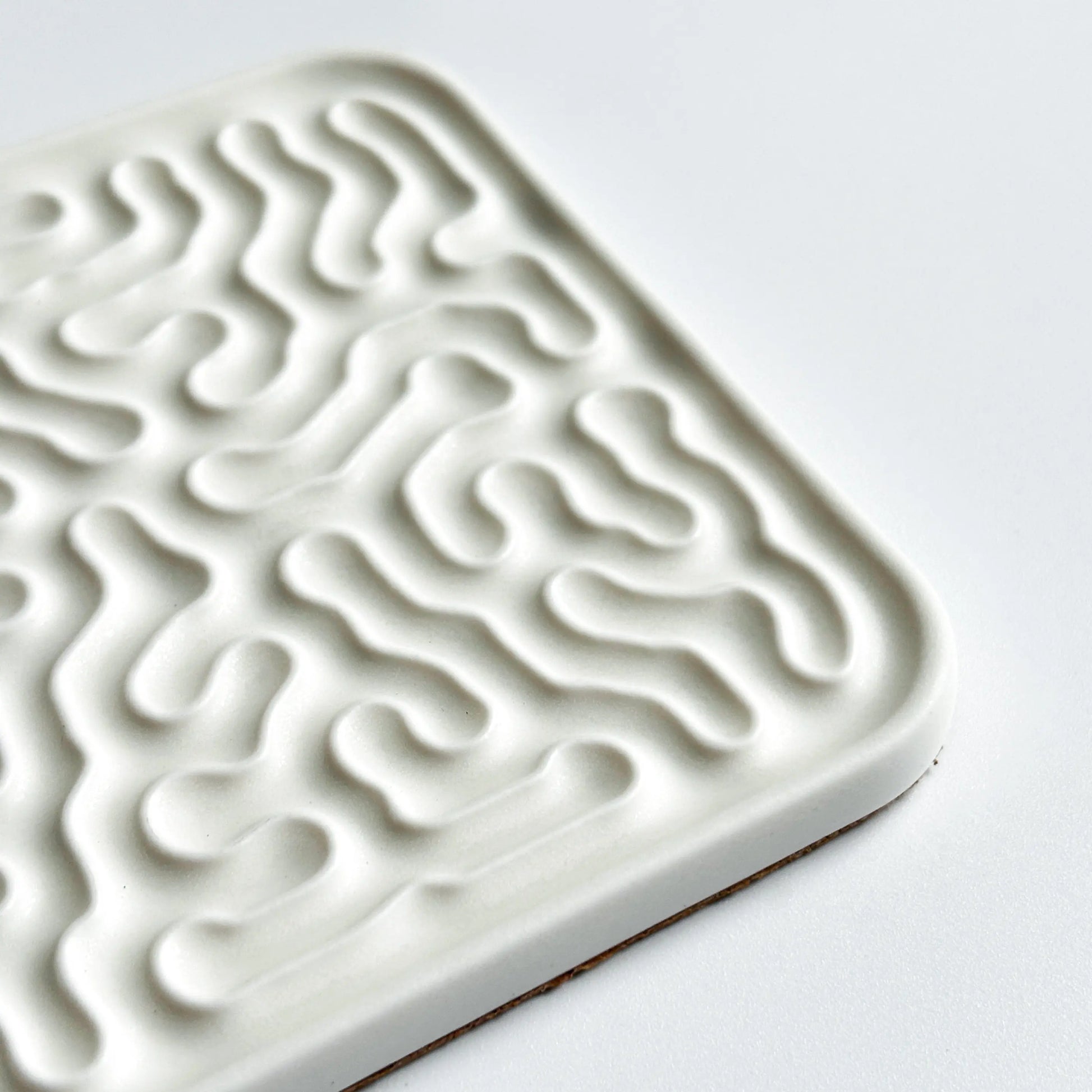  StudioRan CORAL 04 SQUARE CERAMIC COASTERS |  TROVE & TONE