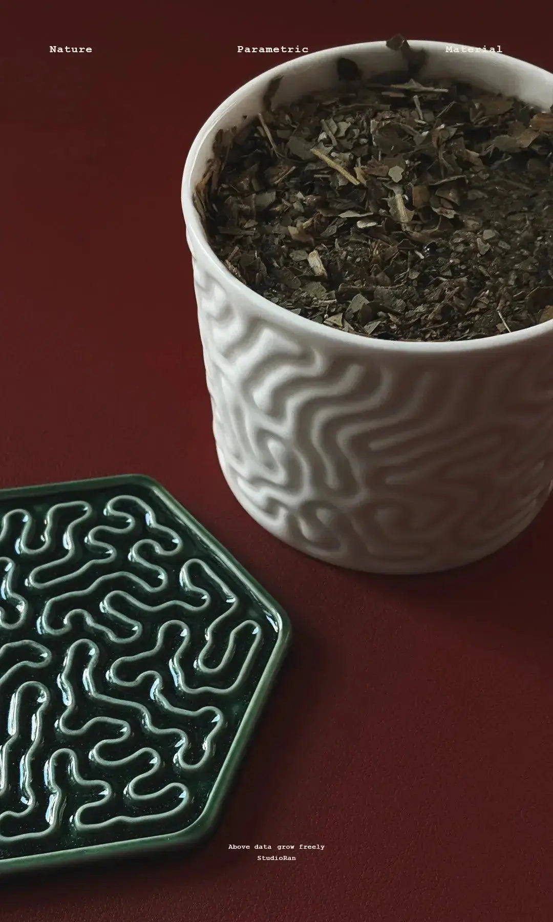  StudioRan CORAL 01 CERAMIC COFFEE CUP |  TROVE & TONE