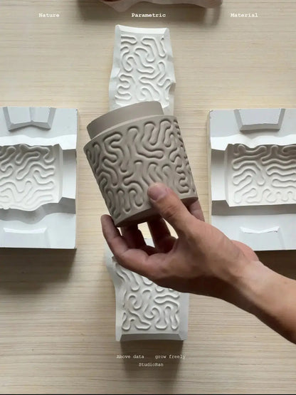  StudioRan CORAL 01 CERAMIC COFFEE CUP |  TROVE & TONE