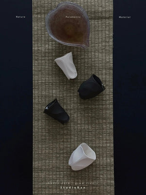  StudioRan CURVE 02 CERAMIC SMALL TEA CUP |  TROVE & TONE