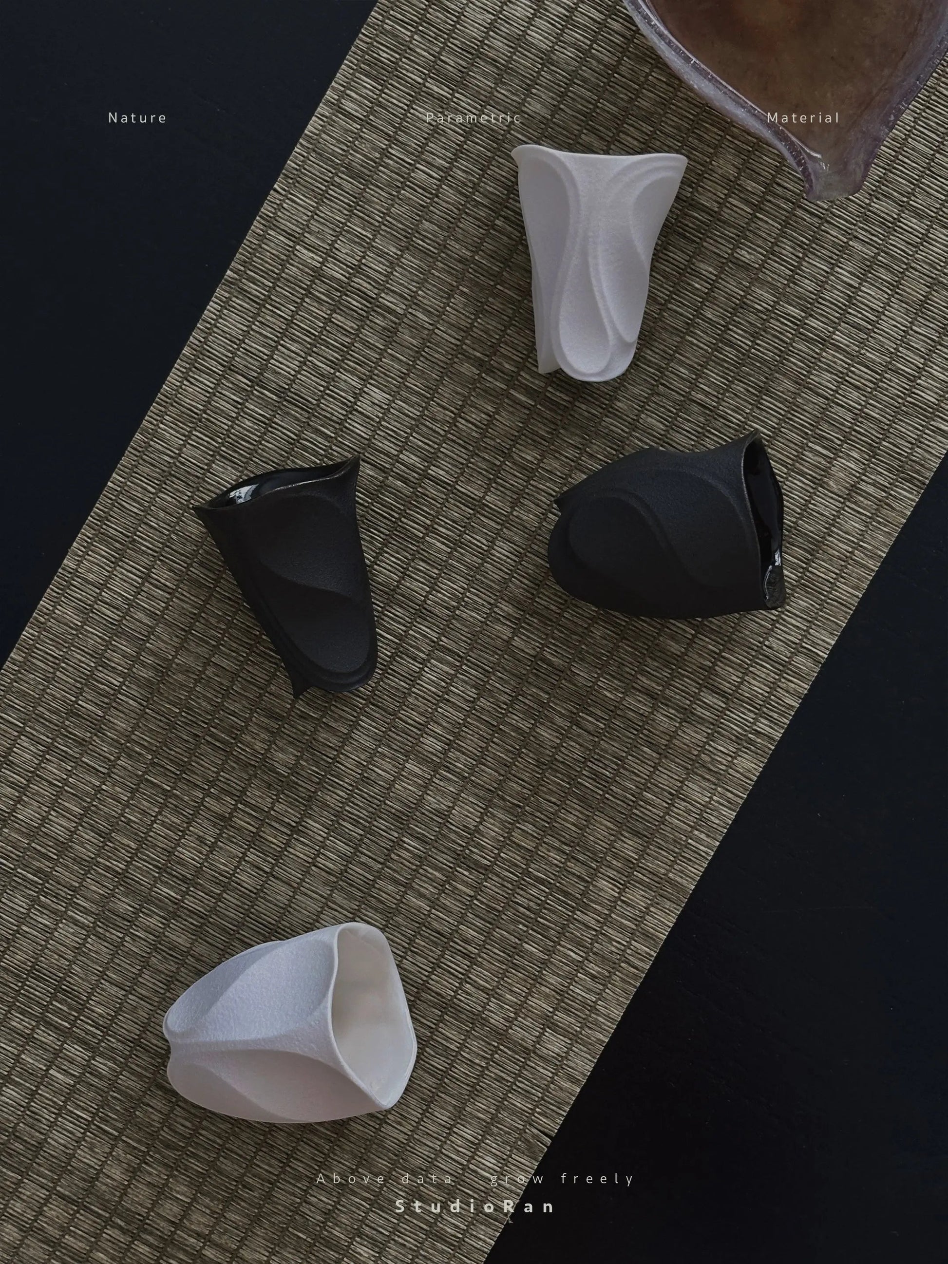  StudioRan CURVE 02 CERAMIC SMALL TEA CUP |  TROVE & TONE