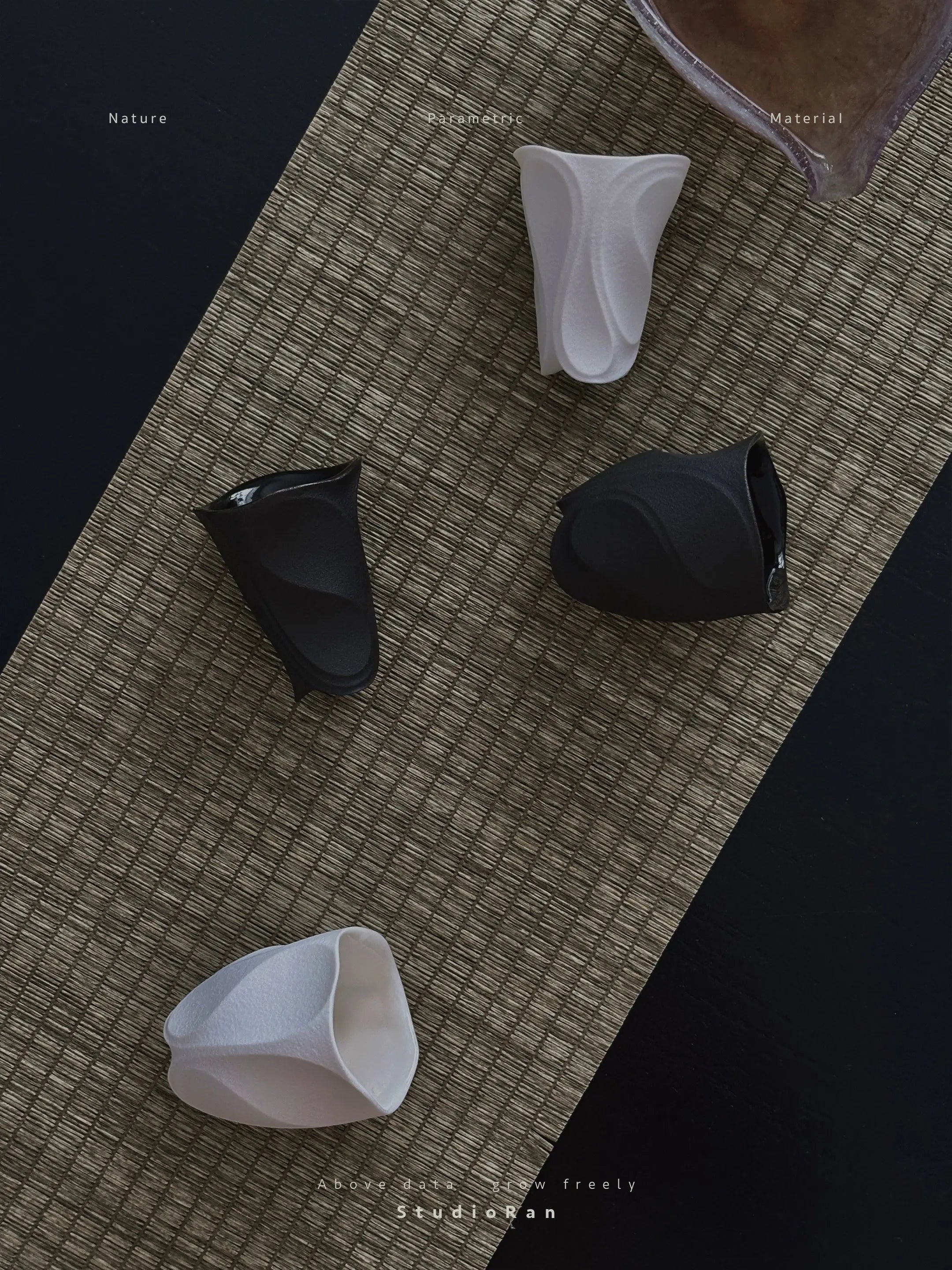  StudioRan CURVE 02 CERAMIC SMALL TEA CUP |  TROVE & TONE