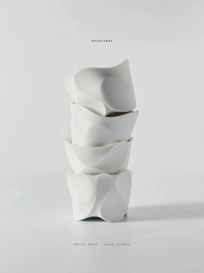  StudioRan CURVE 03 CERAMIC SHORT CUP |  TROVE & TONE