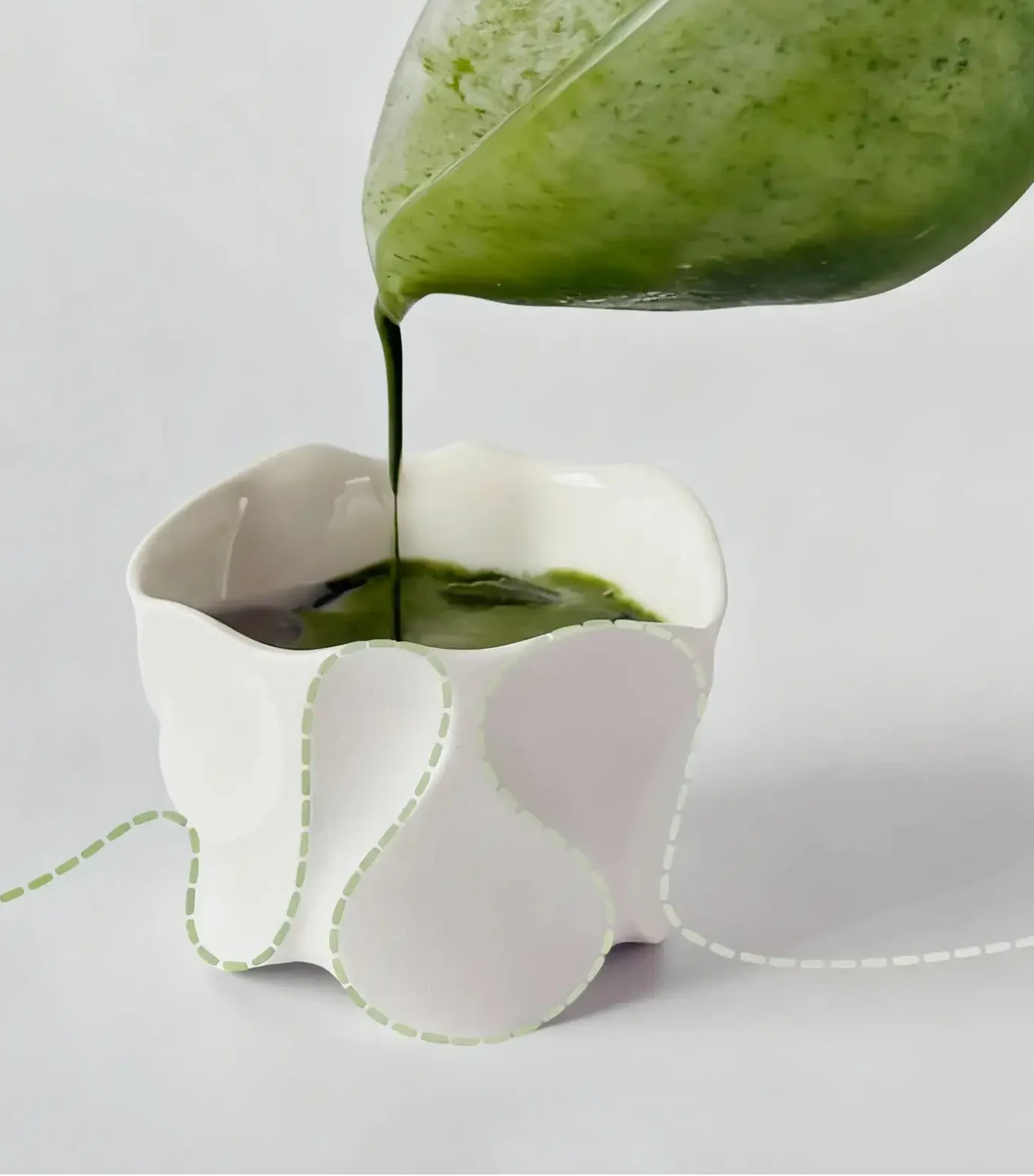  StudioRan CURVE 03 CERAMIC SHORT CUP |  TROVE & TONE