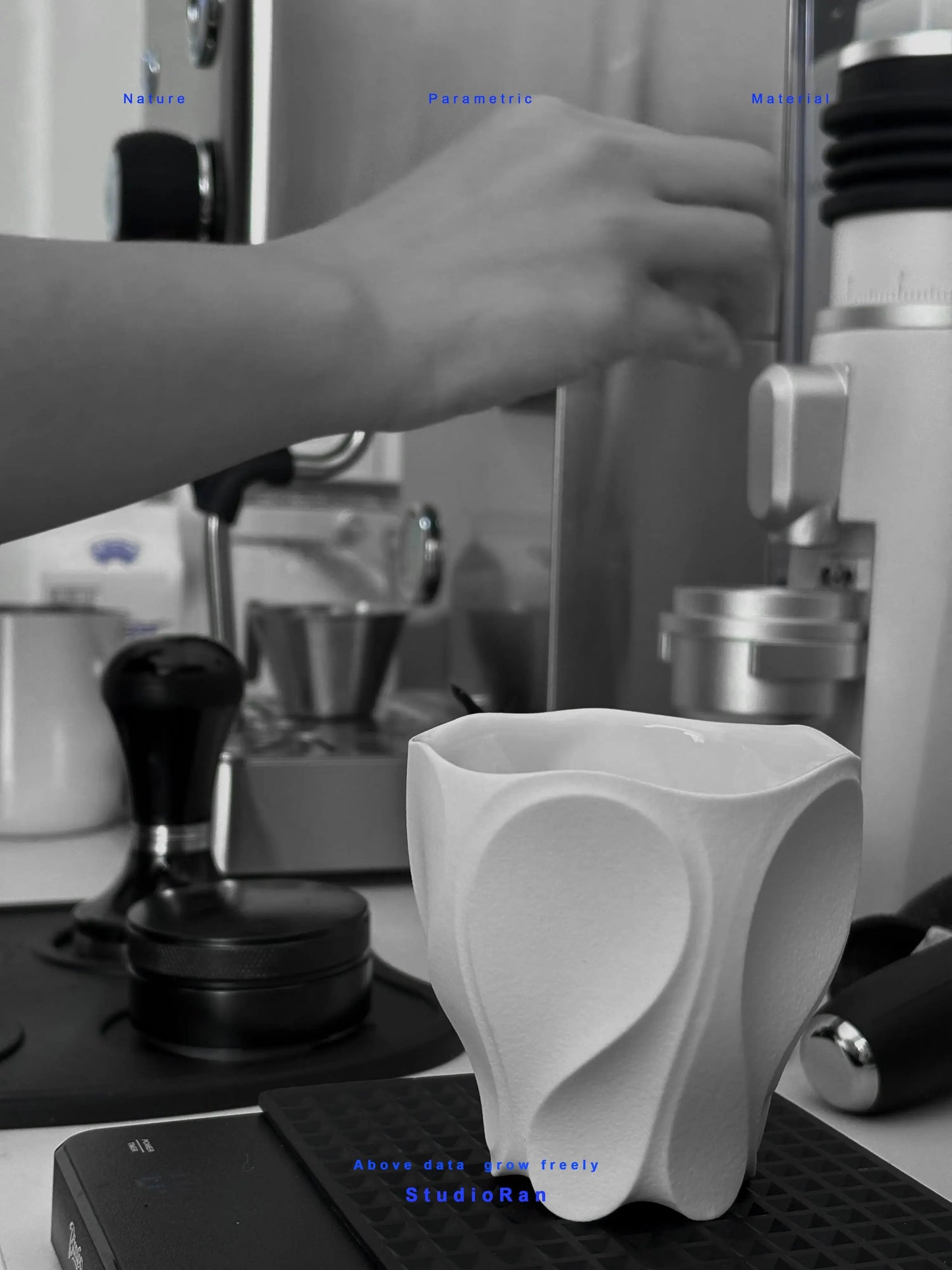  StudioRan CURVE 06 CERAMIC COFFEE CUP |  TROVE & TONE